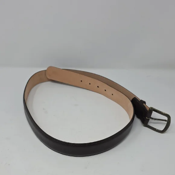 Tecovas Genuine Bovine  Dark Brown Leather Belt Men's Size 40 - Picture 2 of 5